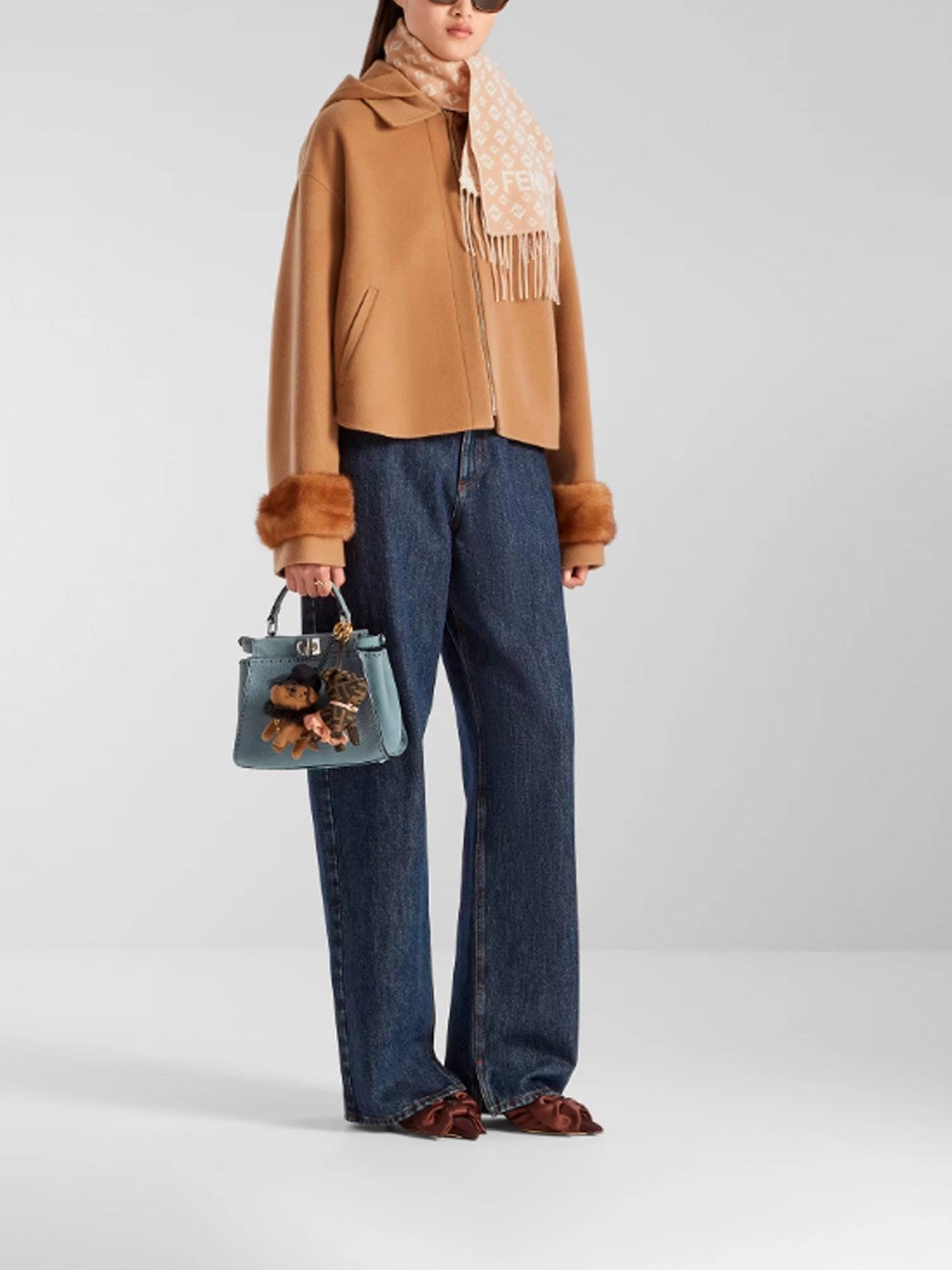 Fendi Women `Ff Padded` Jeans FENDI
