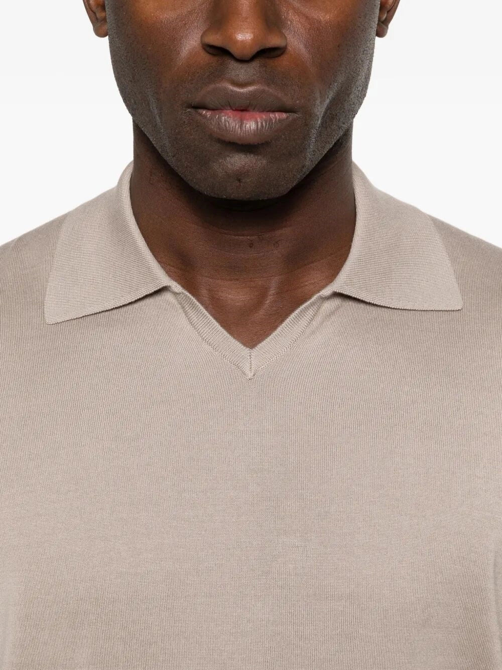 Brunello Cucinelli Men Polo-Style Sweater BRUNELLO CUCINELLI