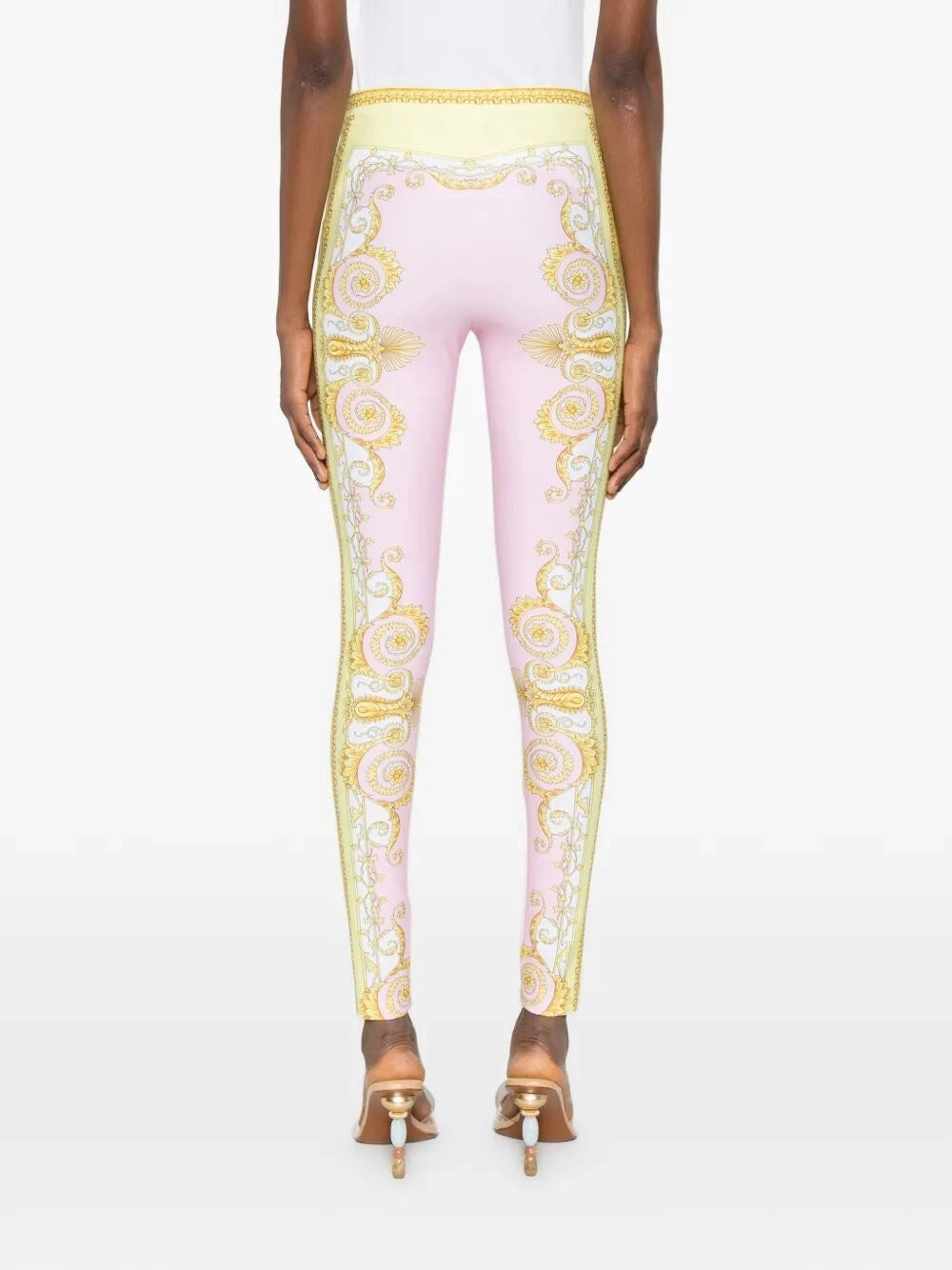 Versace Women Leggings `Spring Barocco` VERSACE