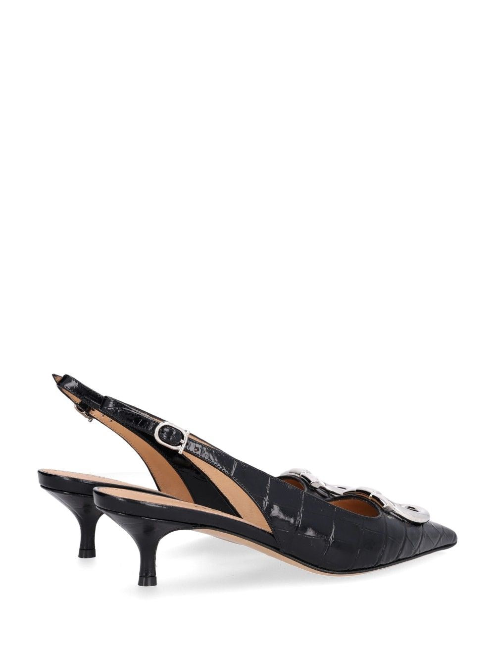 Ferragamo Women Slingback Maxi Gancini FERRAGAMO