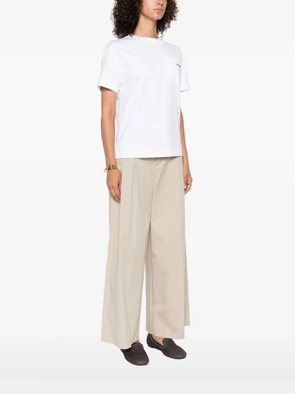 Brunello Cucinelli Women Cotton Jersey T-Shirt BRUNELLO CUCINELLI