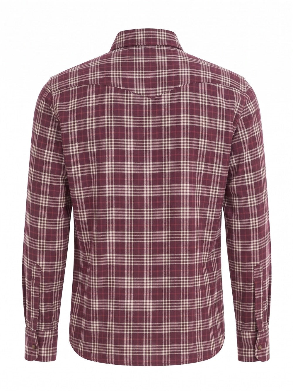 Brunello Cucinelli Men Cotton And Lyocell Tartan Flannel Shirt BRUNELLO CUCINELLI