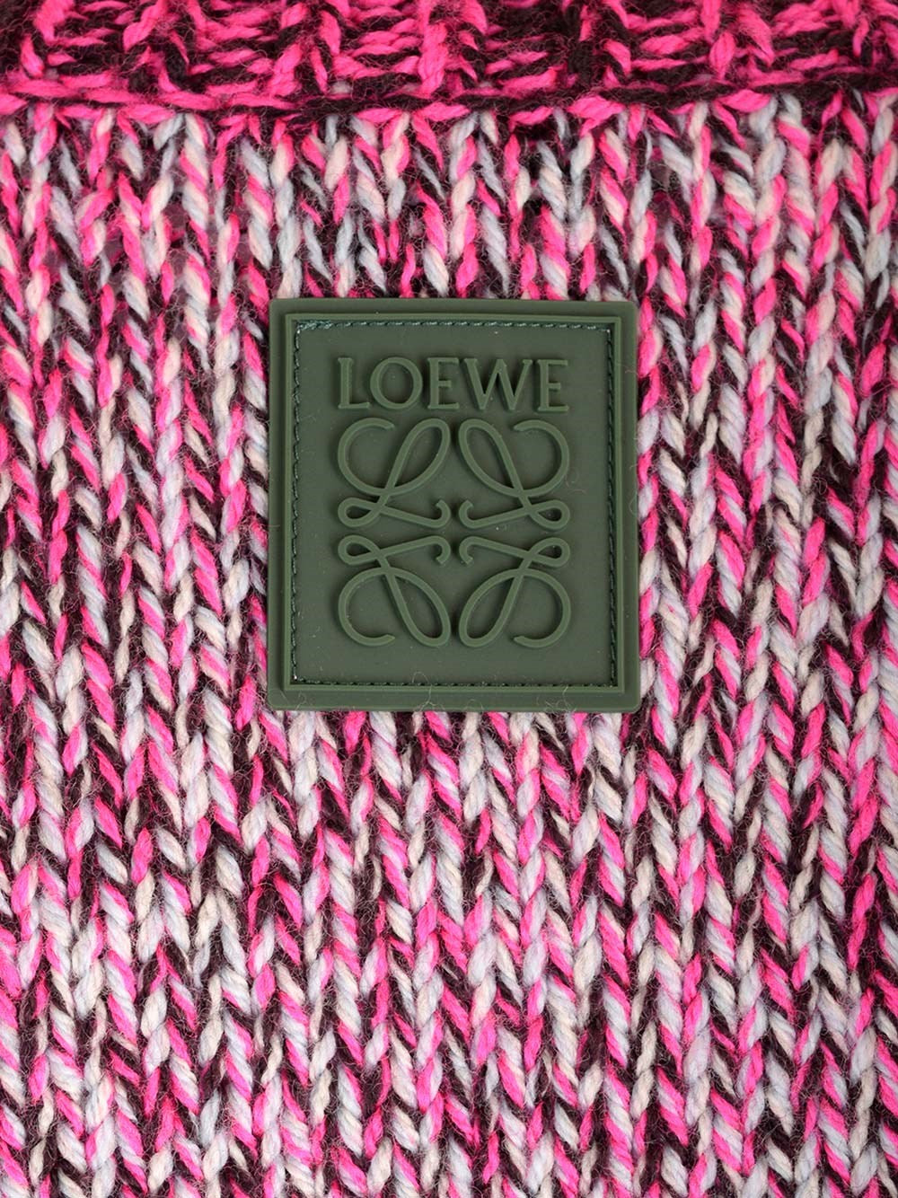 Loewe Women Multi-Thread Mouliné Wool Sweater LOEWE
