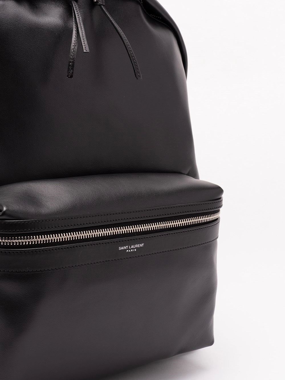 Saint Laurent Men City Backpack In Matte Leather SAINT LAURENT