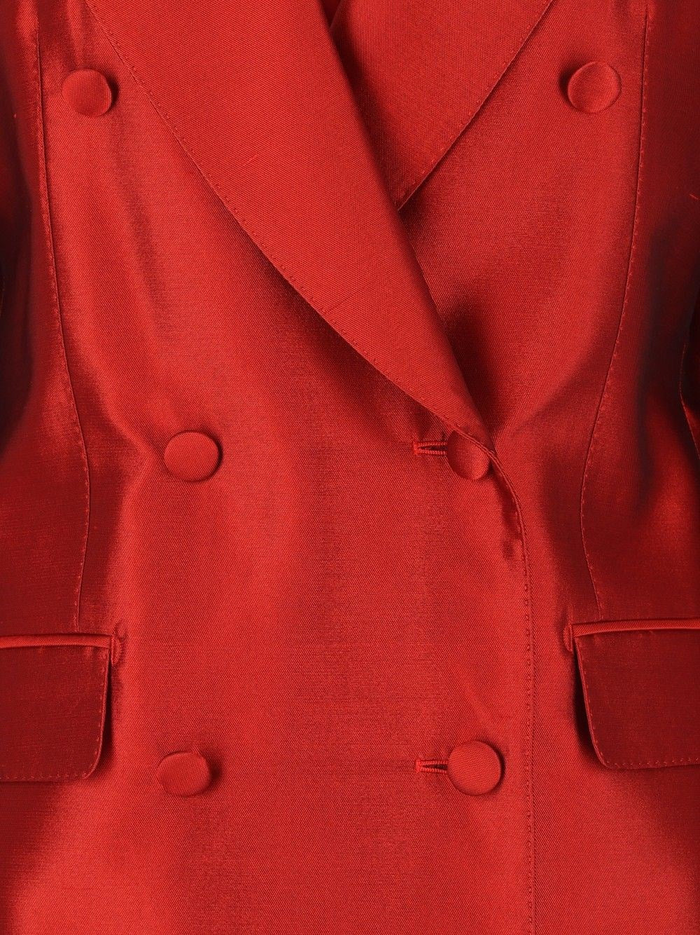 Dolce & Gabbana Women Double-Breasted Mikado Jacket DOLCE & GABBANA