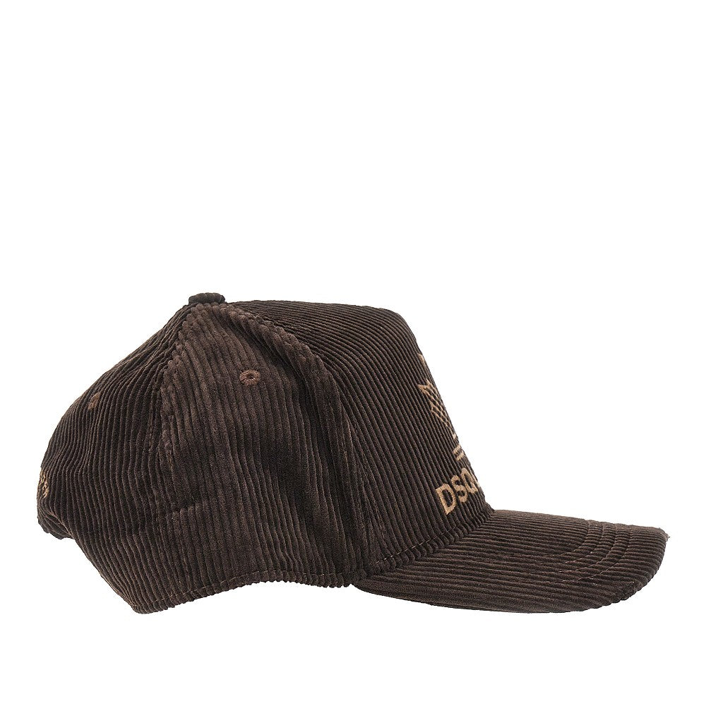 Dsquared2 Men Corduroy Baseball Cap DSQUARED2