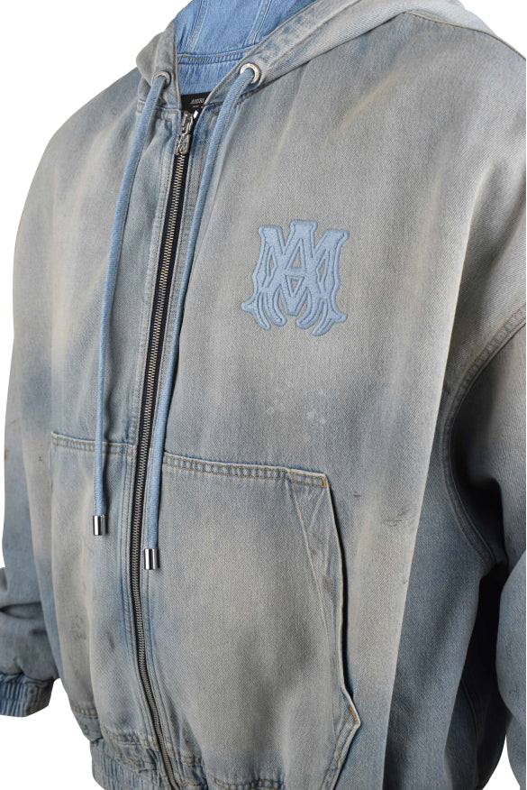 Amiri Men Amiri Ma Denim Zip Jacket AMIRI
