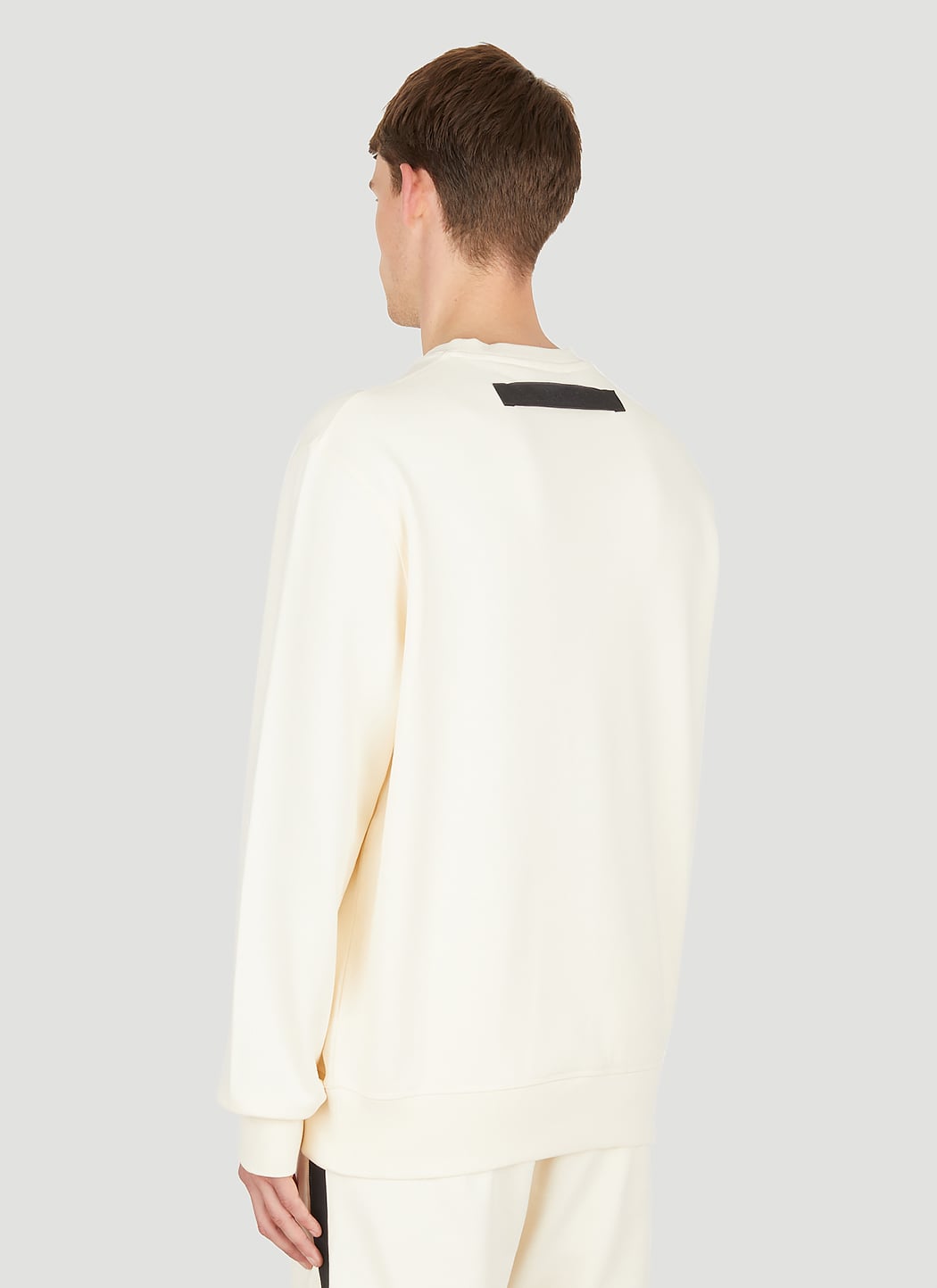 Alexander Mcqueen Men Logo Patch Sweatshirt ALEXANDER MCQUEEN