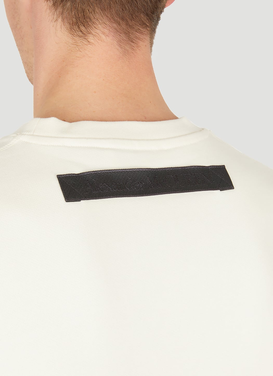 Alexander Mcqueen Men Logo Patch Sweatshirt ALEXANDER MCQUEEN