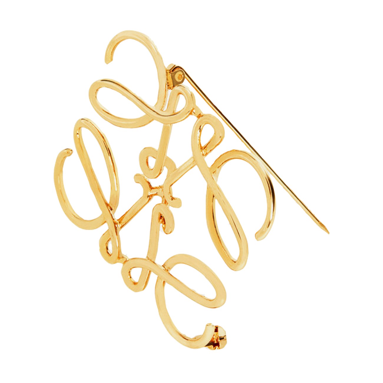Loewe Women Anagram Brooch LOEWE