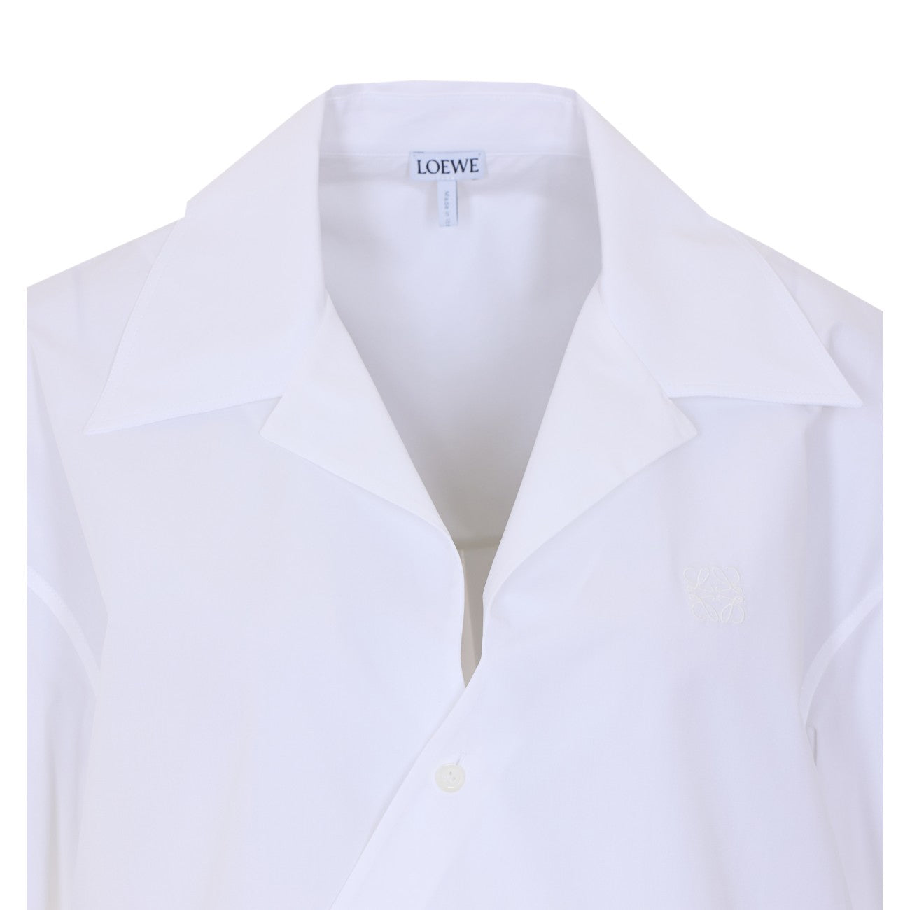 Loewe Women Anagram Logo Asymmetric Shirt LOEWE