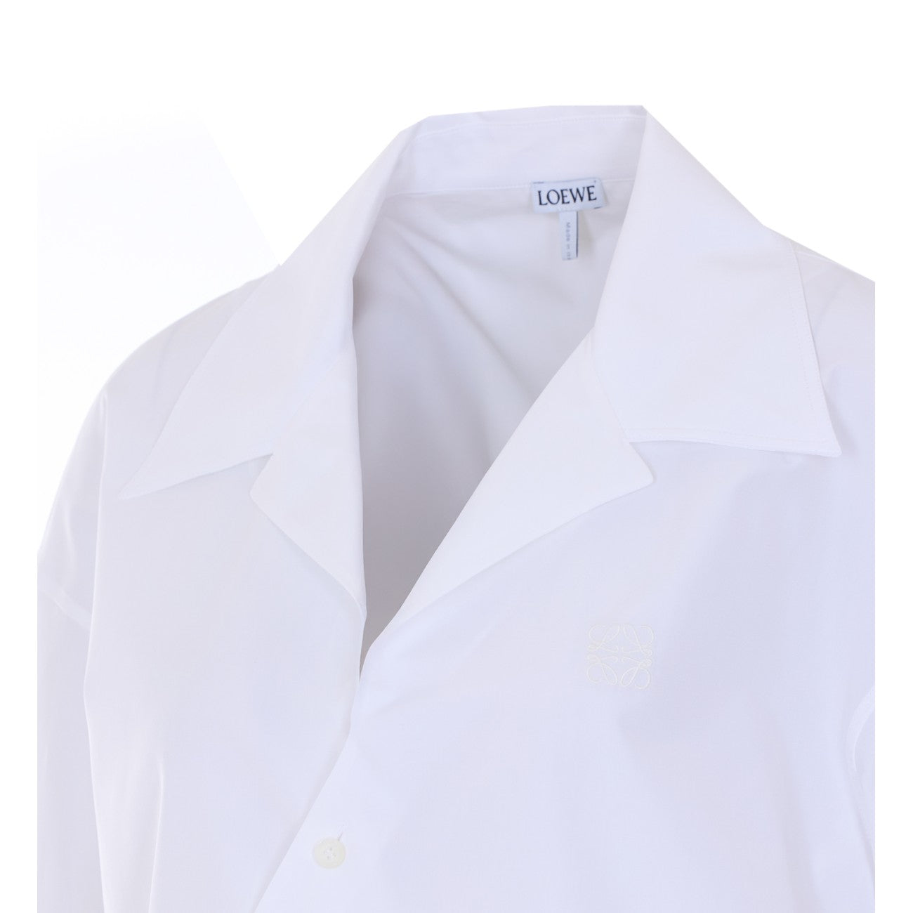 Loewe Women Anagram Logo Asymmetric Shirt LOEWE