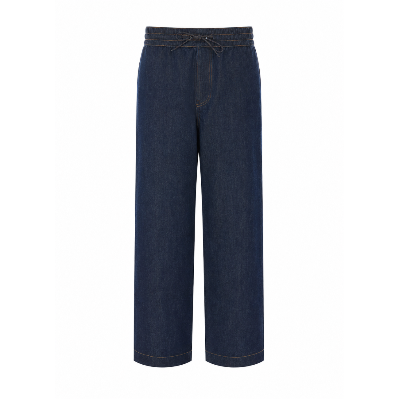 Loewe Men Anagram Logo Drawstring Denim Pants LOEWE