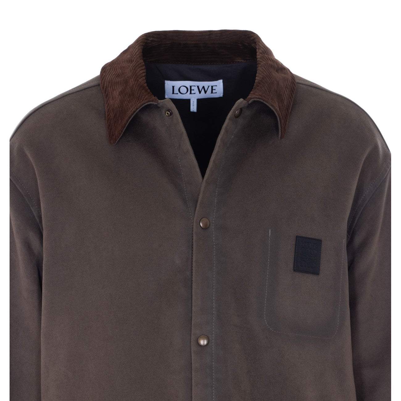 Loewe Men Anagram Patch Logo Overshirt LOEWE