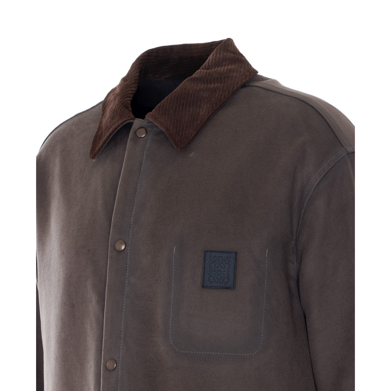 Loewe Men Anagram Patch Logo Overshirt LOEWE