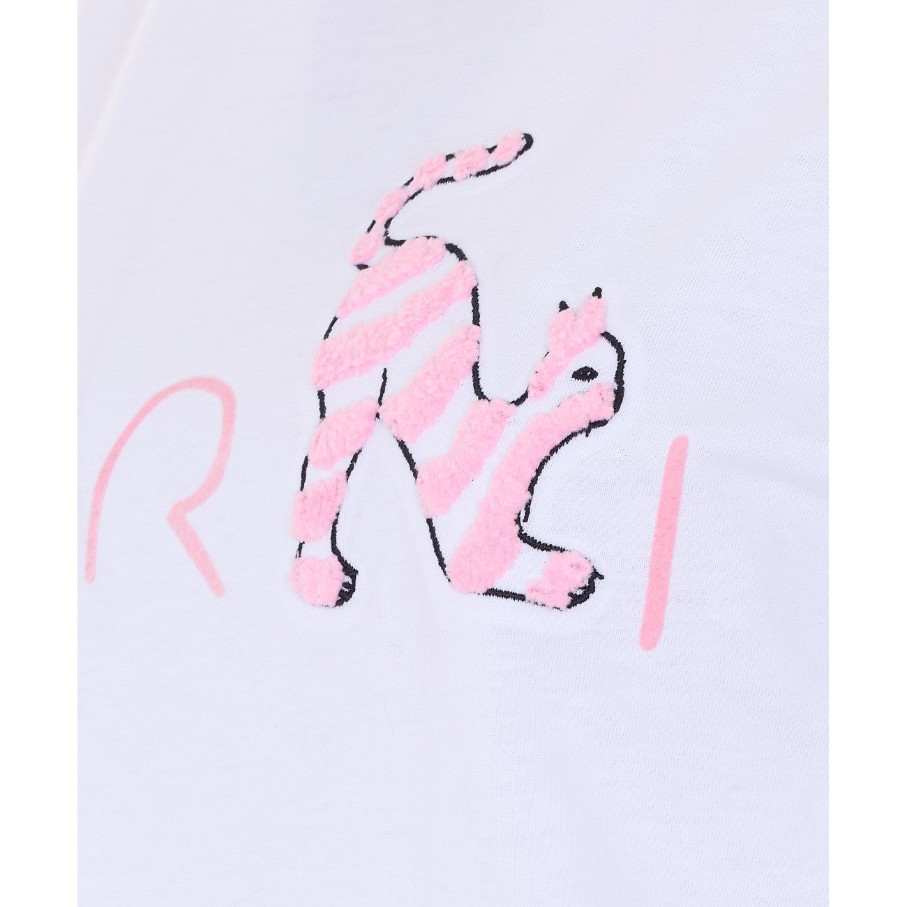 Marni Women Animal Alphabet Print Logo T-Shirt MARNI