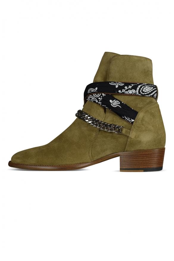 Amiri Men Boots Bandana Buckle AMIRI
