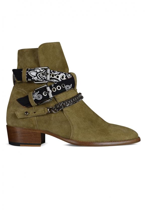 Amiri Men Boots Bandana Buckle AMIRI