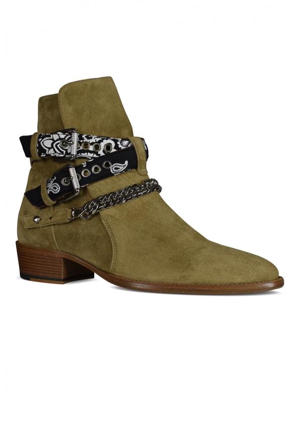 Amiri Men Boots Bandana Buckle AMIRI