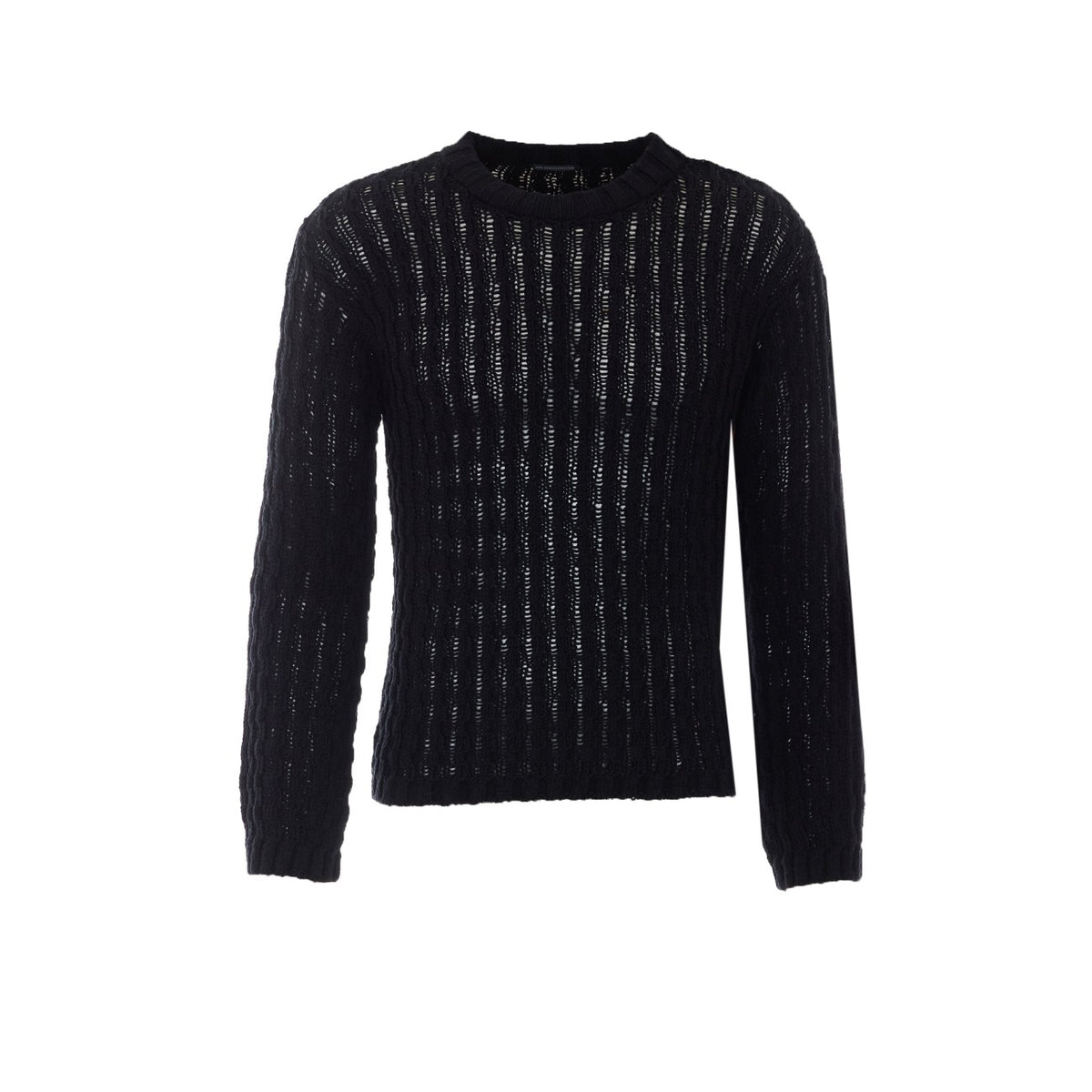 Ann Demeulemeester Men Areld Twisted Sweater ANN DEMEULEMEESTER