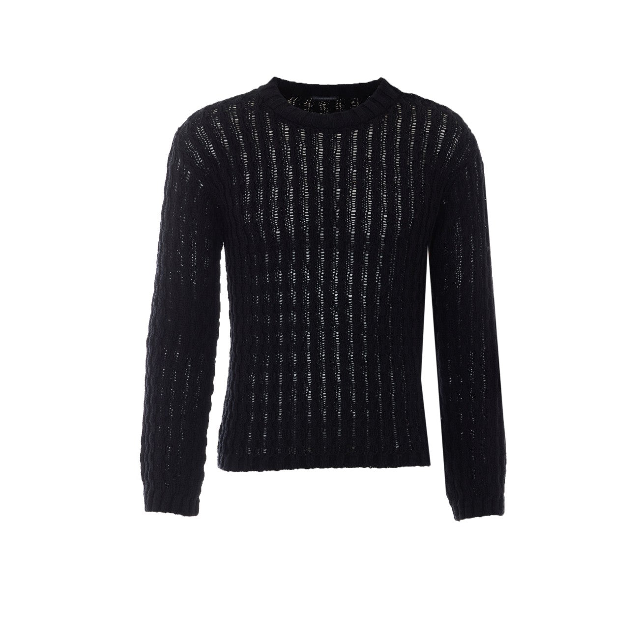 Ann Demeulemeester Men Areld Twisted Sweater ANN DEMEULEMEESTER