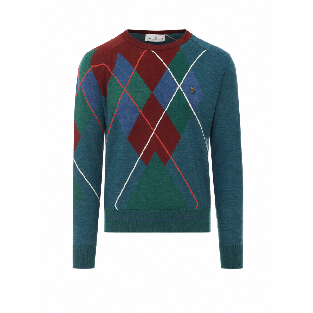Vivienne Westwood Men Argyle Sweater VIVIENNE WESTWOOD