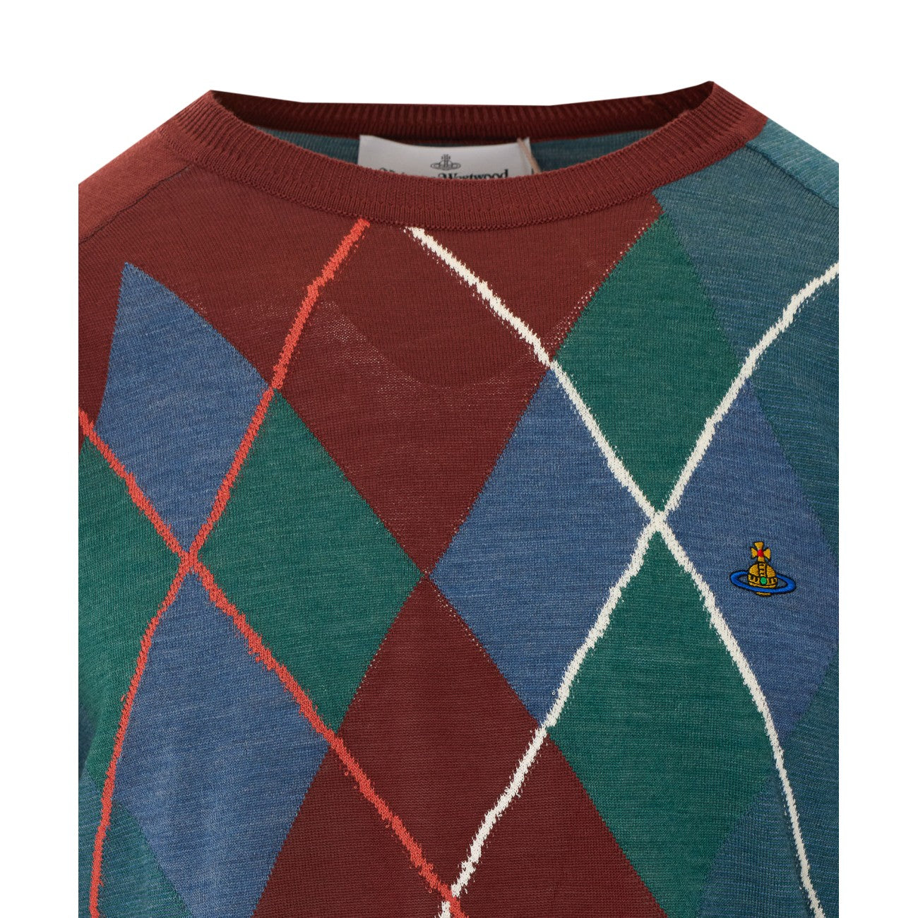 Vivienne Westwood Men Argyle Sweater VIVIENNE WESTWOOD