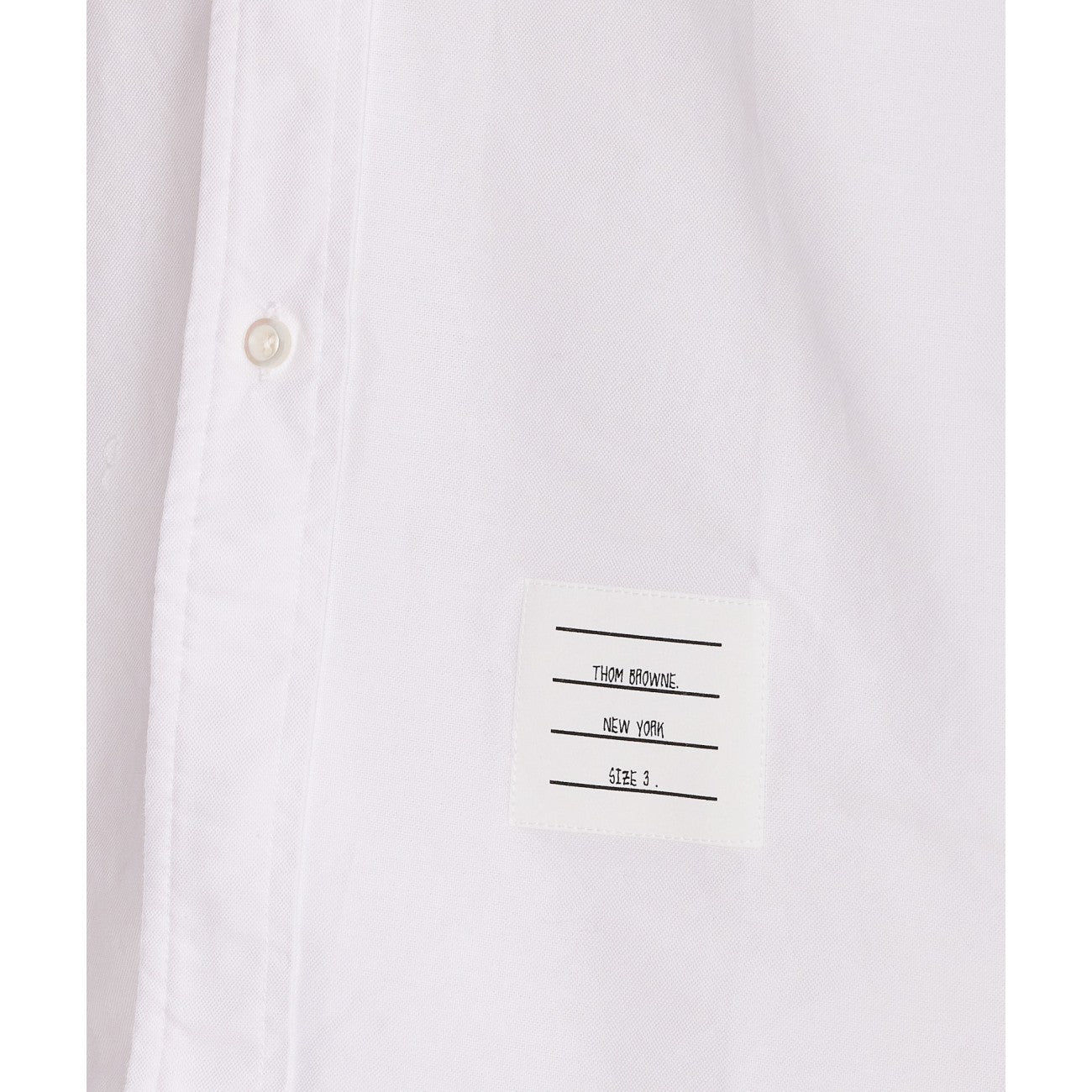 Thom Browne Men Armband Stripe Logo Oxford Shirt THOM BROWNE