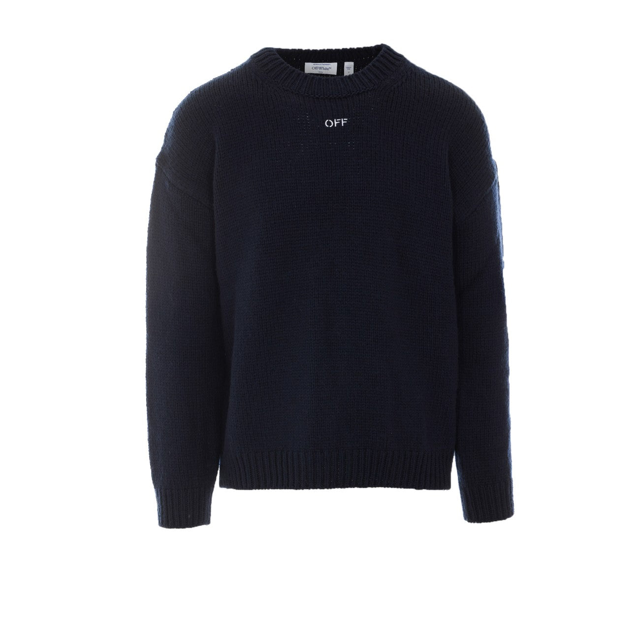 Off White Men Arrow Maxi Embroidery Sweater OFF-WHITE