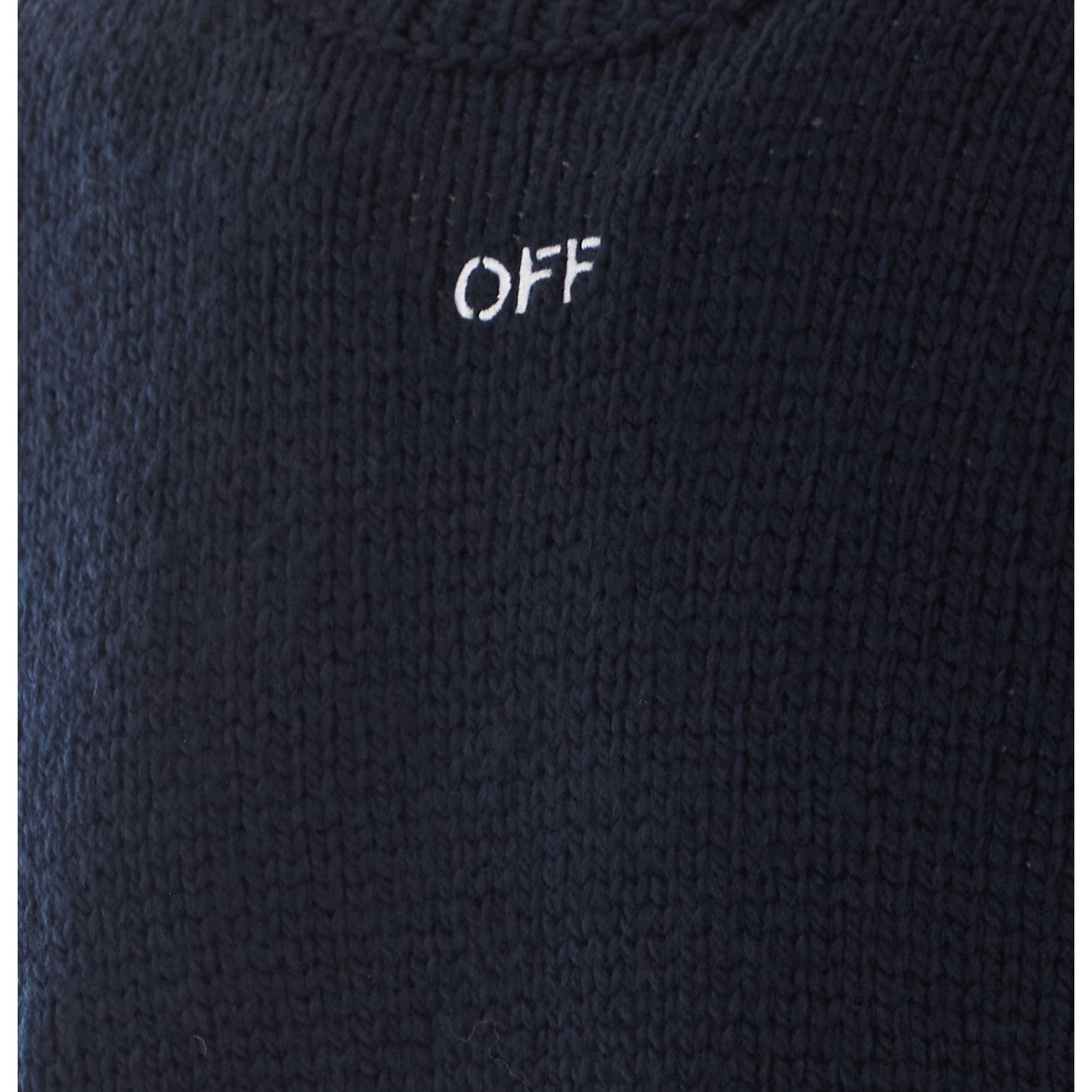 Off White Men Arrow Maxi Embroidery Sweater OFF-WHITE