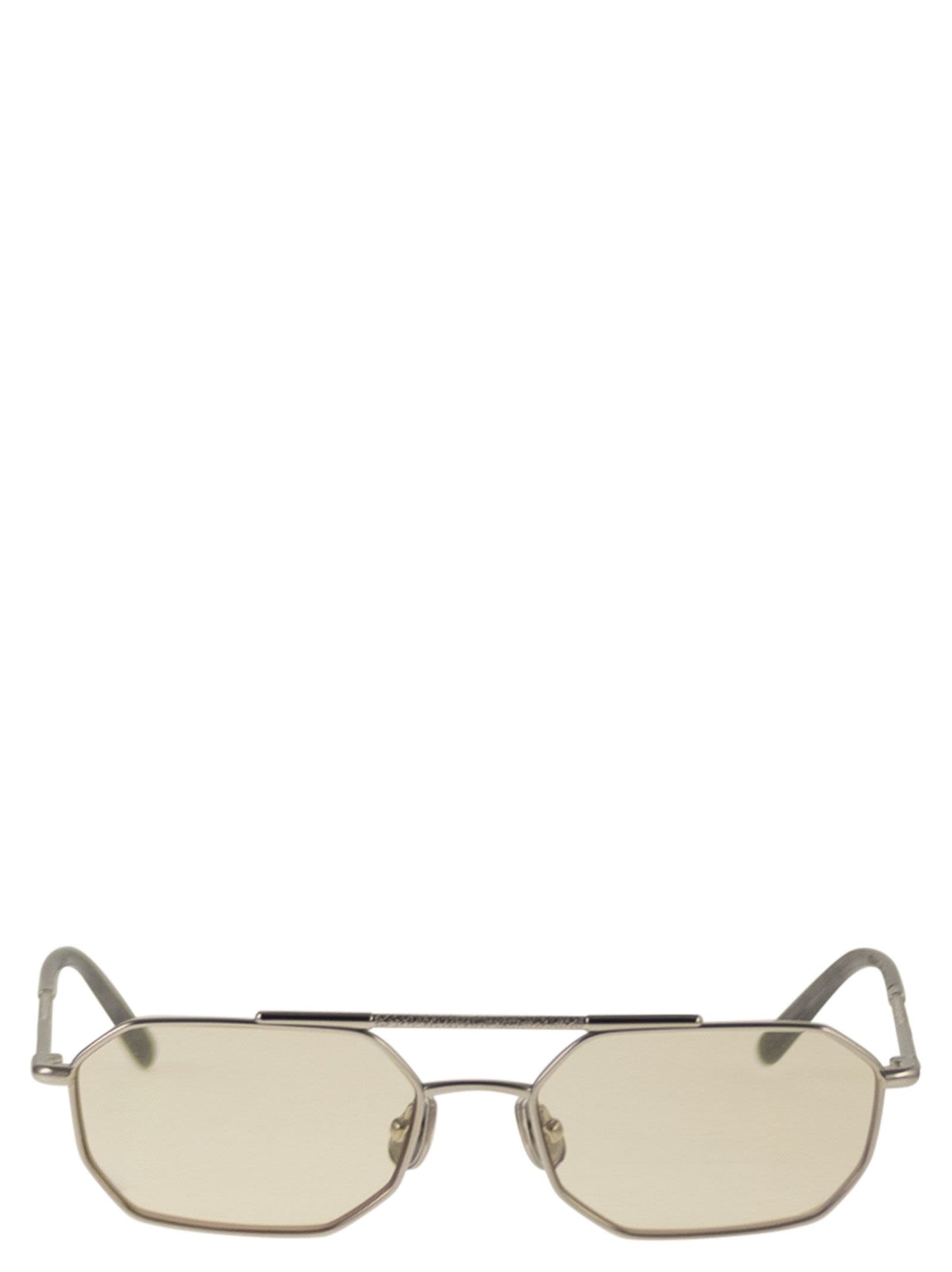 Brunello Cucinelli Women Titanium Sunglasses With Polyamide Lenses BRUNELLO CUCINELLI