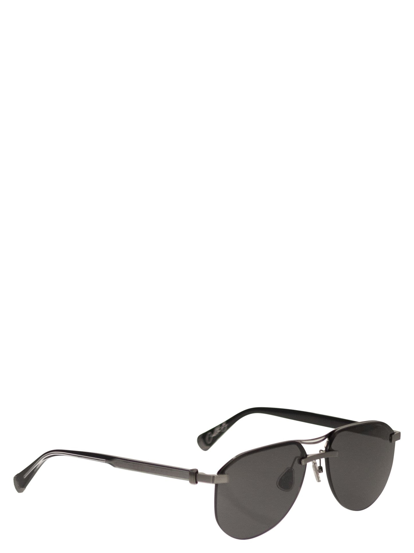 Brunello Cucinelli Men Titanium Sunglasses BRUNELLO CUCINELLI