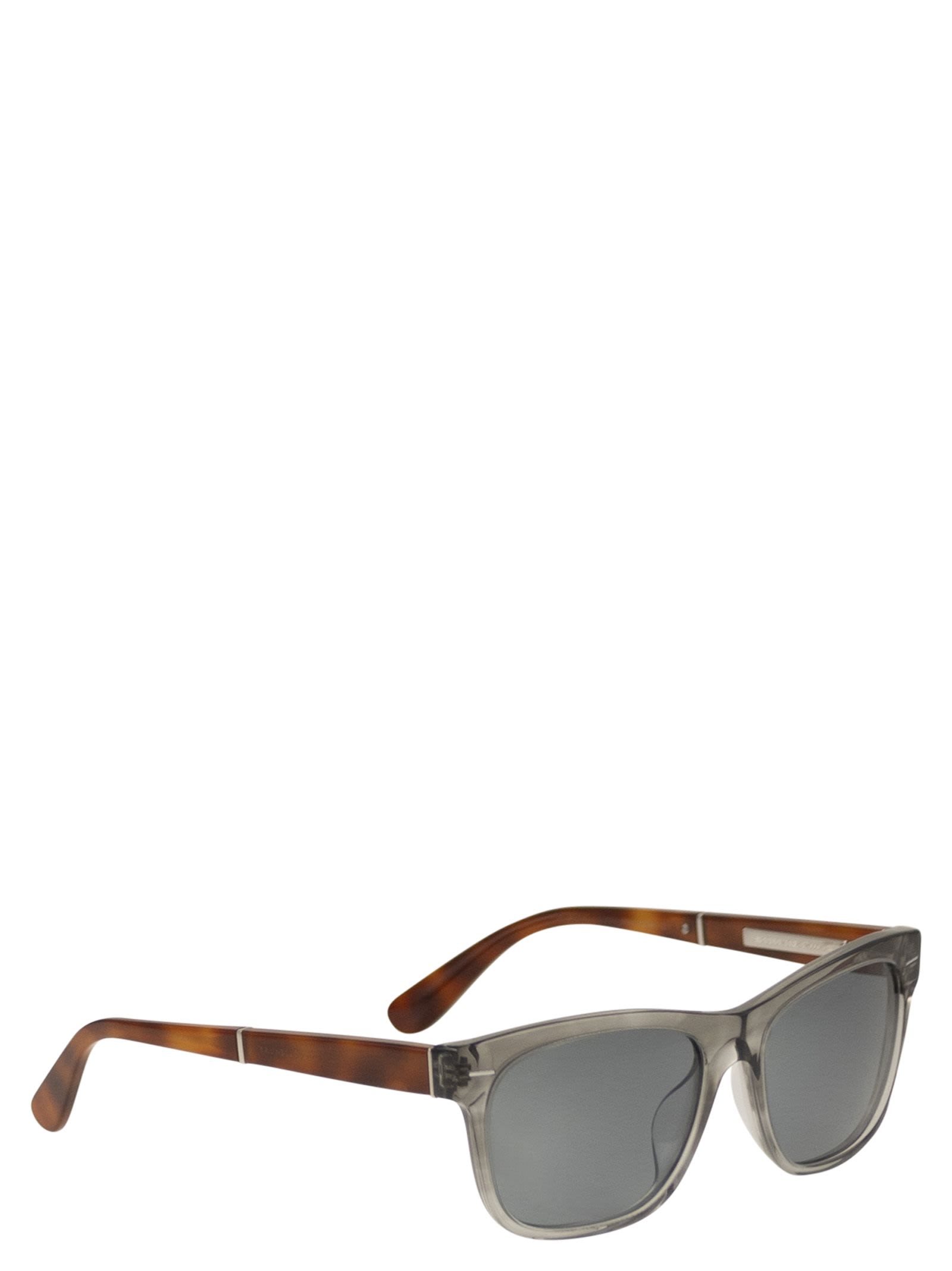 Brunello Cucinelli Unisex Two-Tone Acetate Sunglasses With Crystal Lenses BRUNELLO CUCINELLI