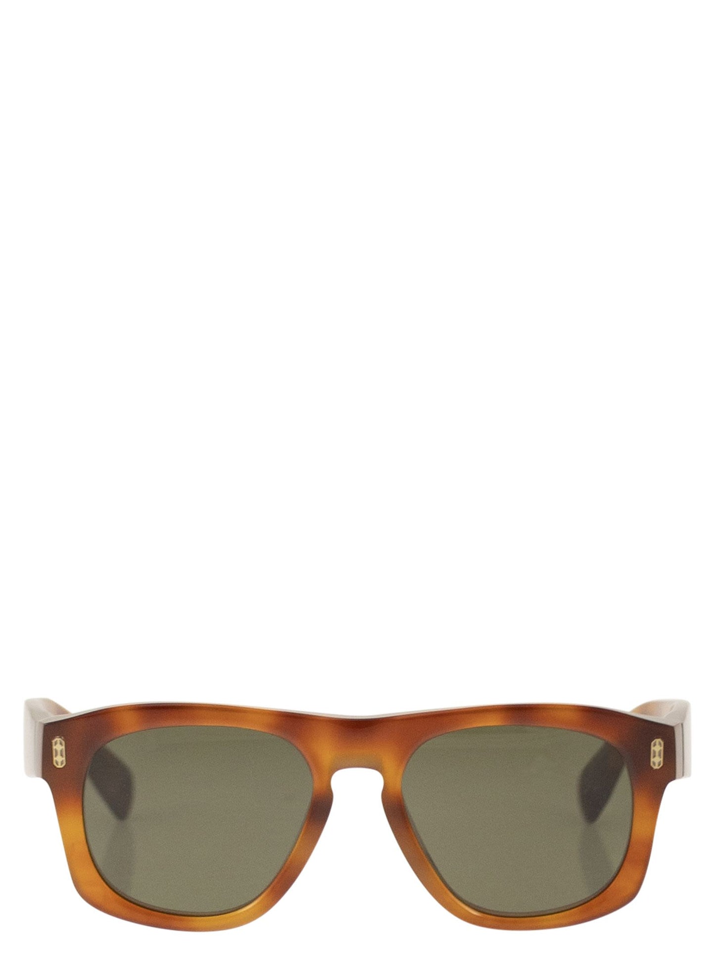Brunello Cucinelli Men Tortoiseshell Acetate Sunglasses With Iconic Details BRUNELLO CUCINELLI