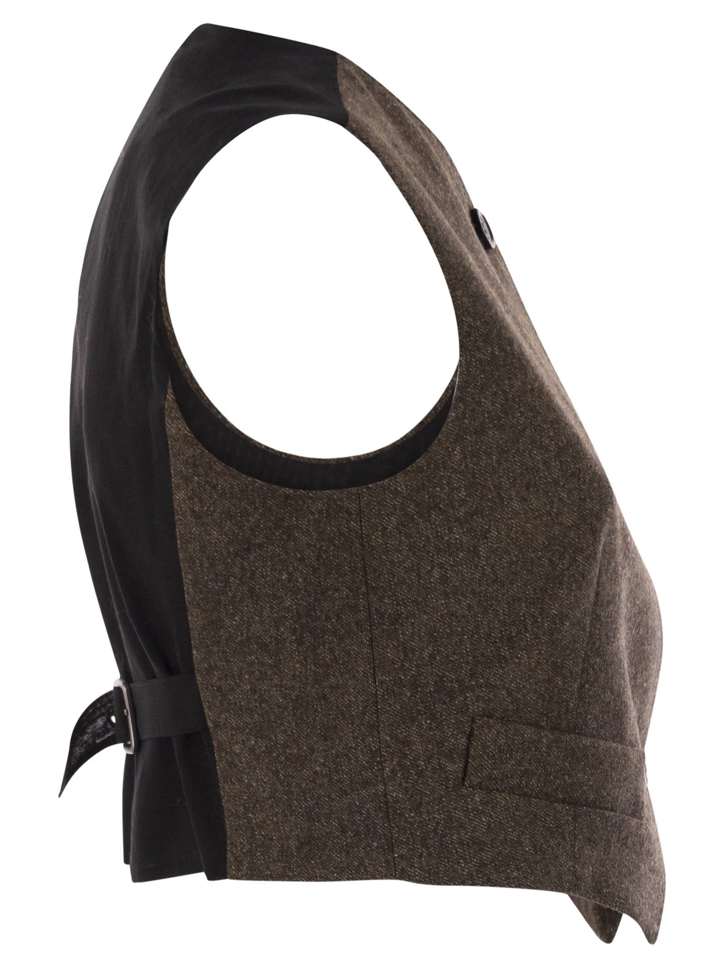 Max Mara Women Bikini1234 - Wool Felt Waistcoat MAX MARA