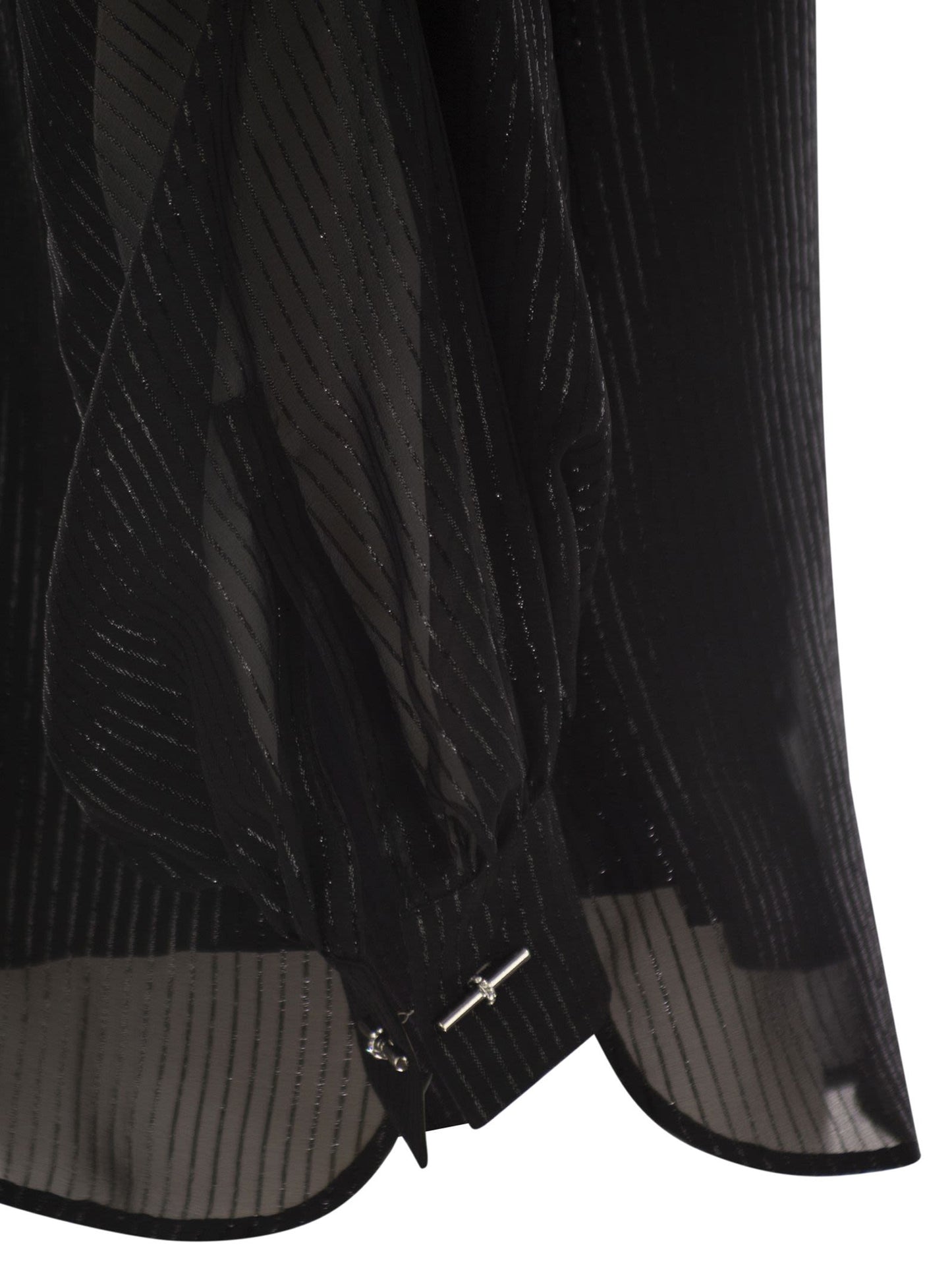 Maxmara Women Scafati - Striped Silk Chiffon Blouse MAX MARA