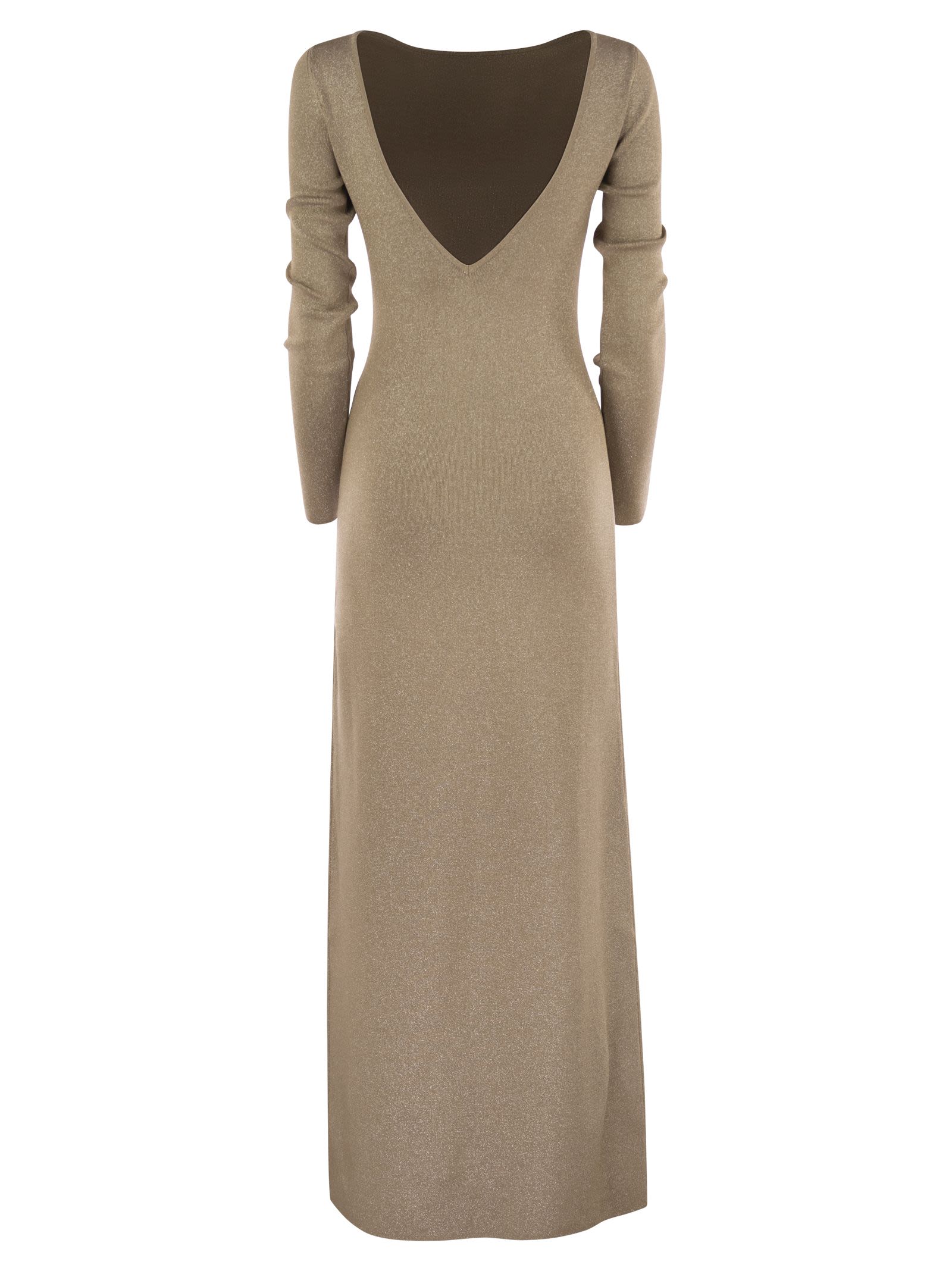 Maxmara Women Bracco - Viscose And Lurex Slim Dress MAX MARA