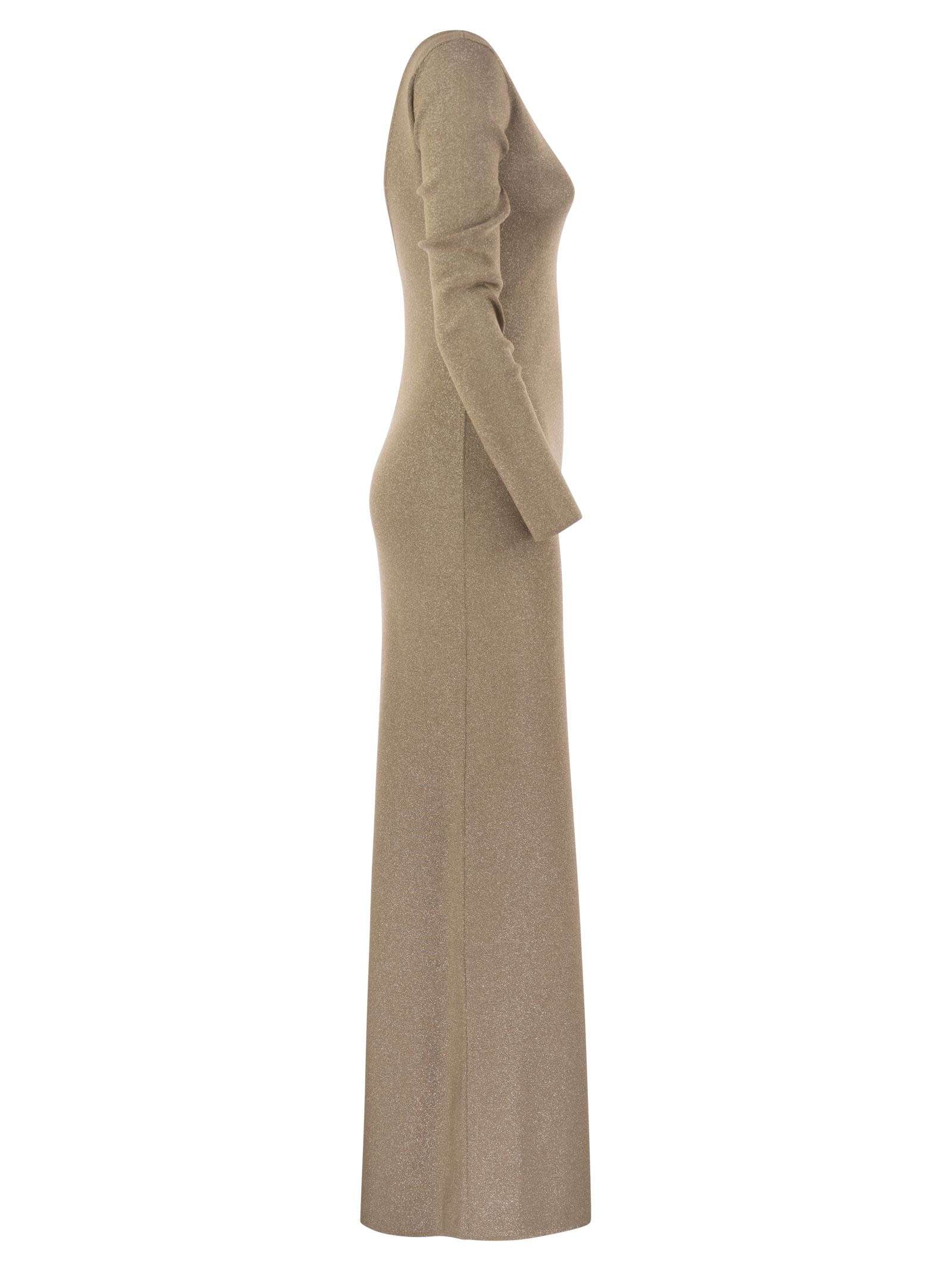 Maxmara Women Bracco - Viscose And Lurex Slim Dress MAX MARA