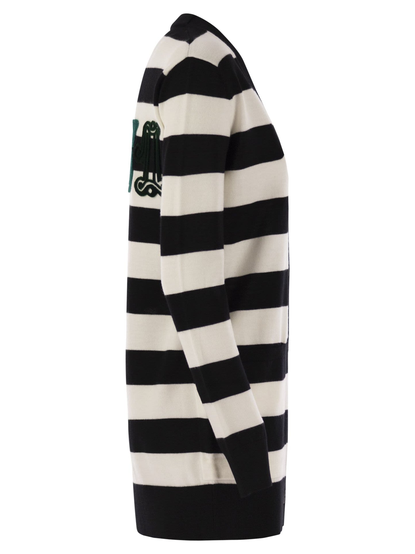 Maxmara Women Fiemme - Long Striped Wool Cardigan MAX MARA