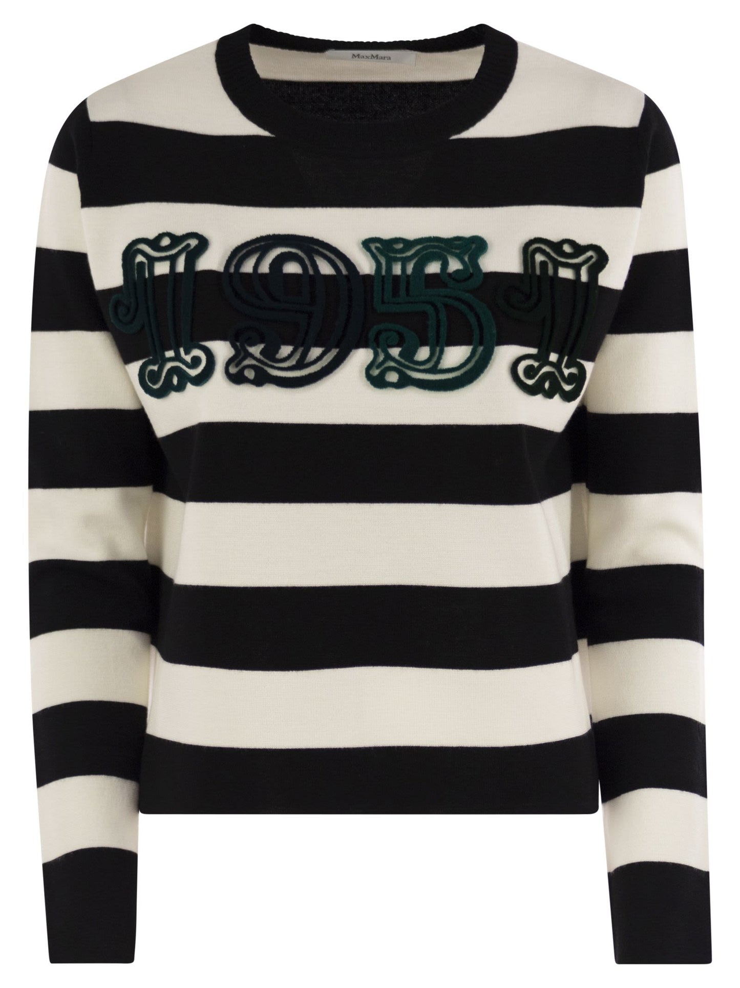 Max Mara Women Viterbo - Wool Sweater With Embroidery MAX MARA