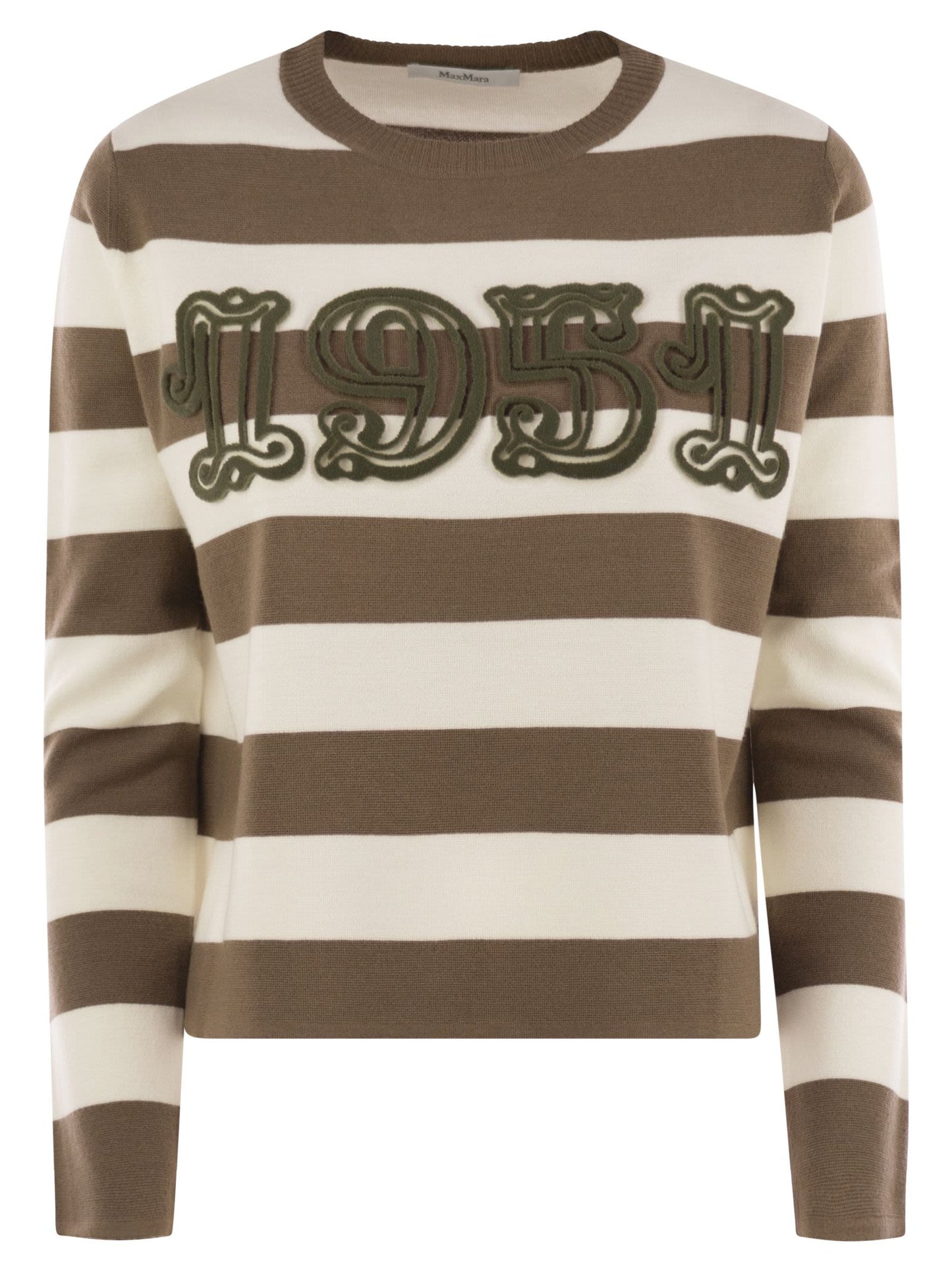 Max Mara Women Viterbo - Wool Sweater With Embroidery MAX MARA
