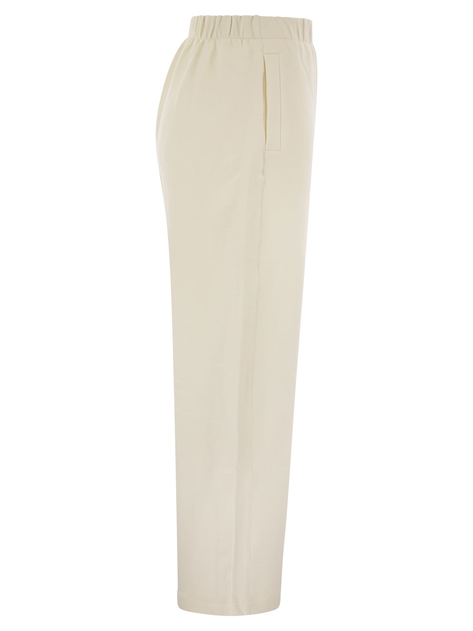 Max Mara Women Filovia - Silk And Cotton Fleece Trousers MAX MARA
