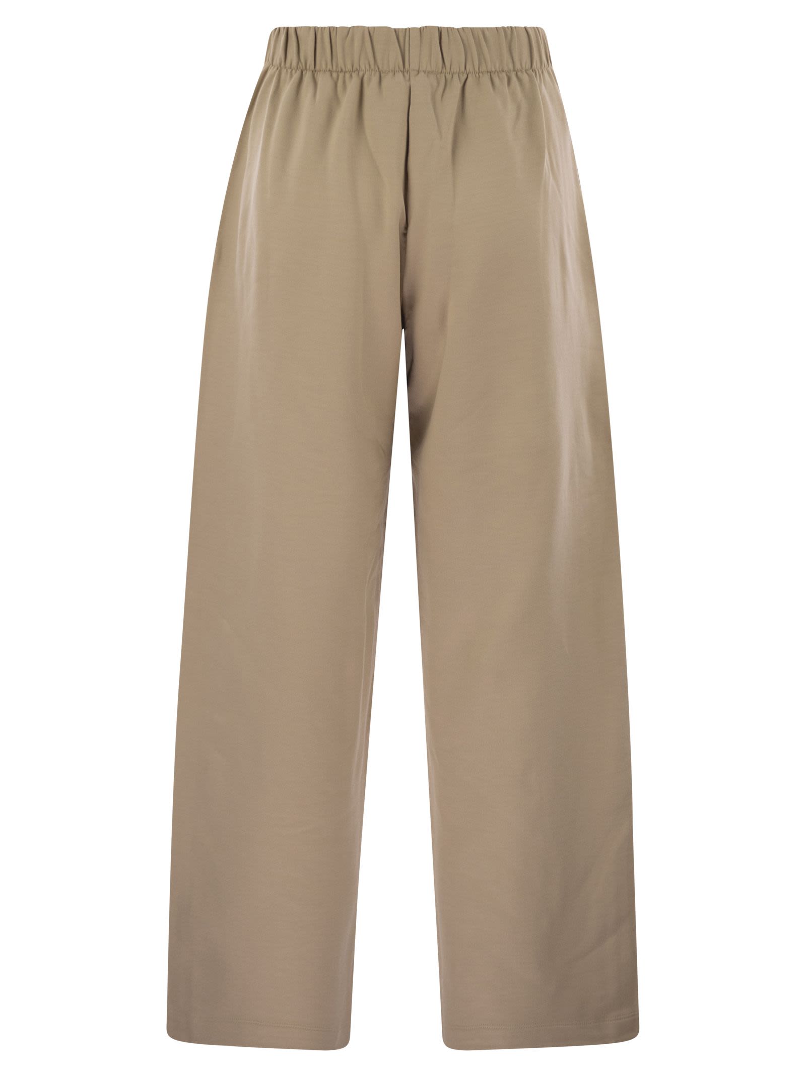 Max Mara Women Filovia - Silk And Cotton Fleece Trousers MAX MARA