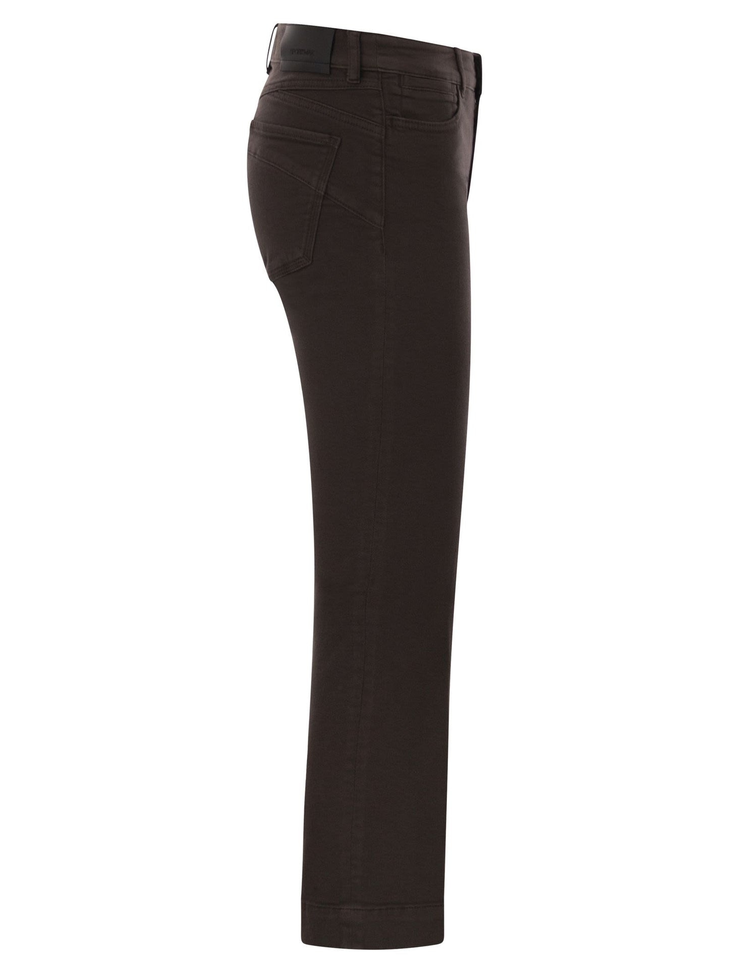 Sportmax Women Enna - Denim Pants With Mini Flare Line SPORTMAX
