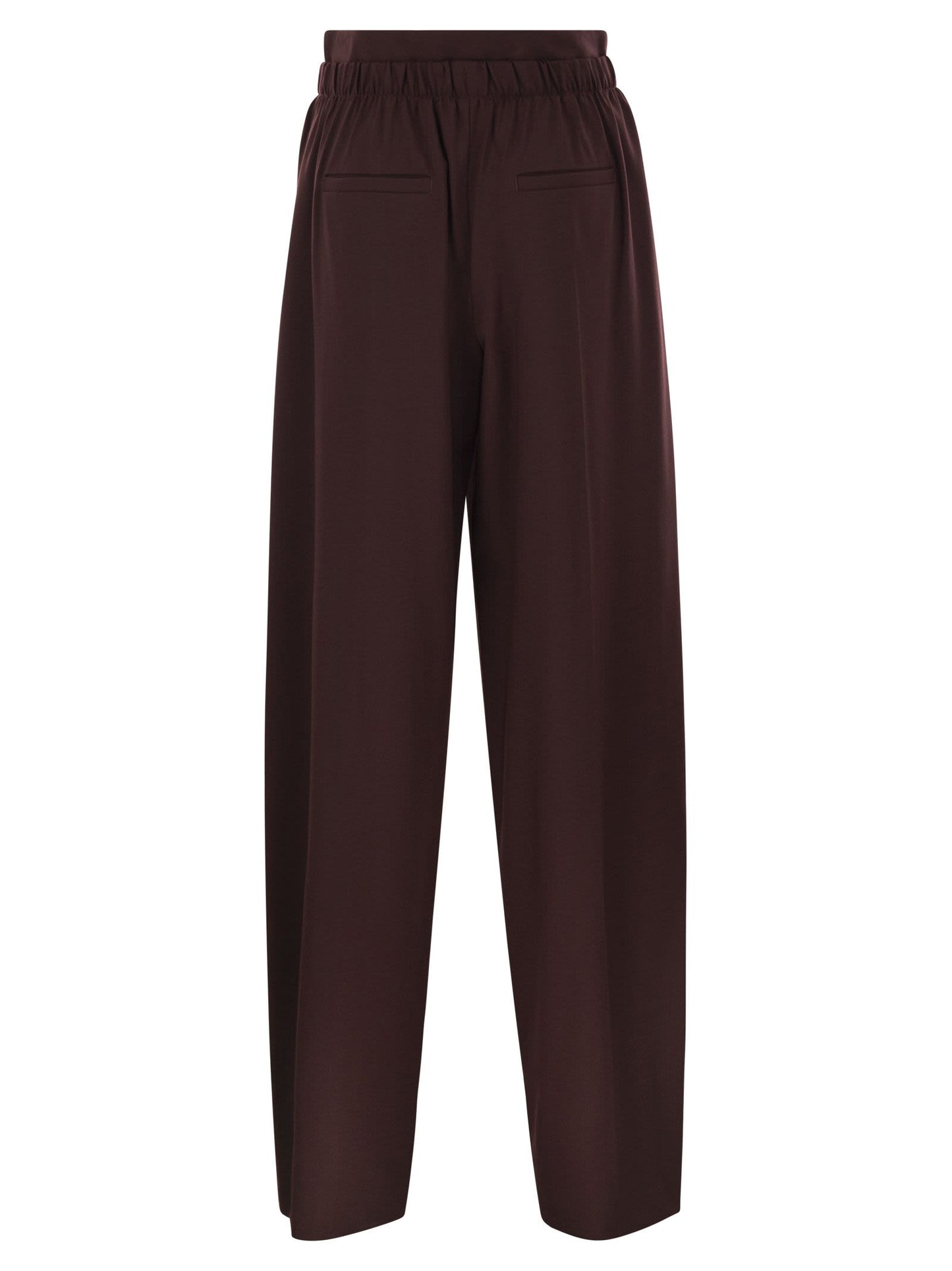 Sportmax Women Quito - Wide-Leg Trousers In Stretch Wool SPORTMAX