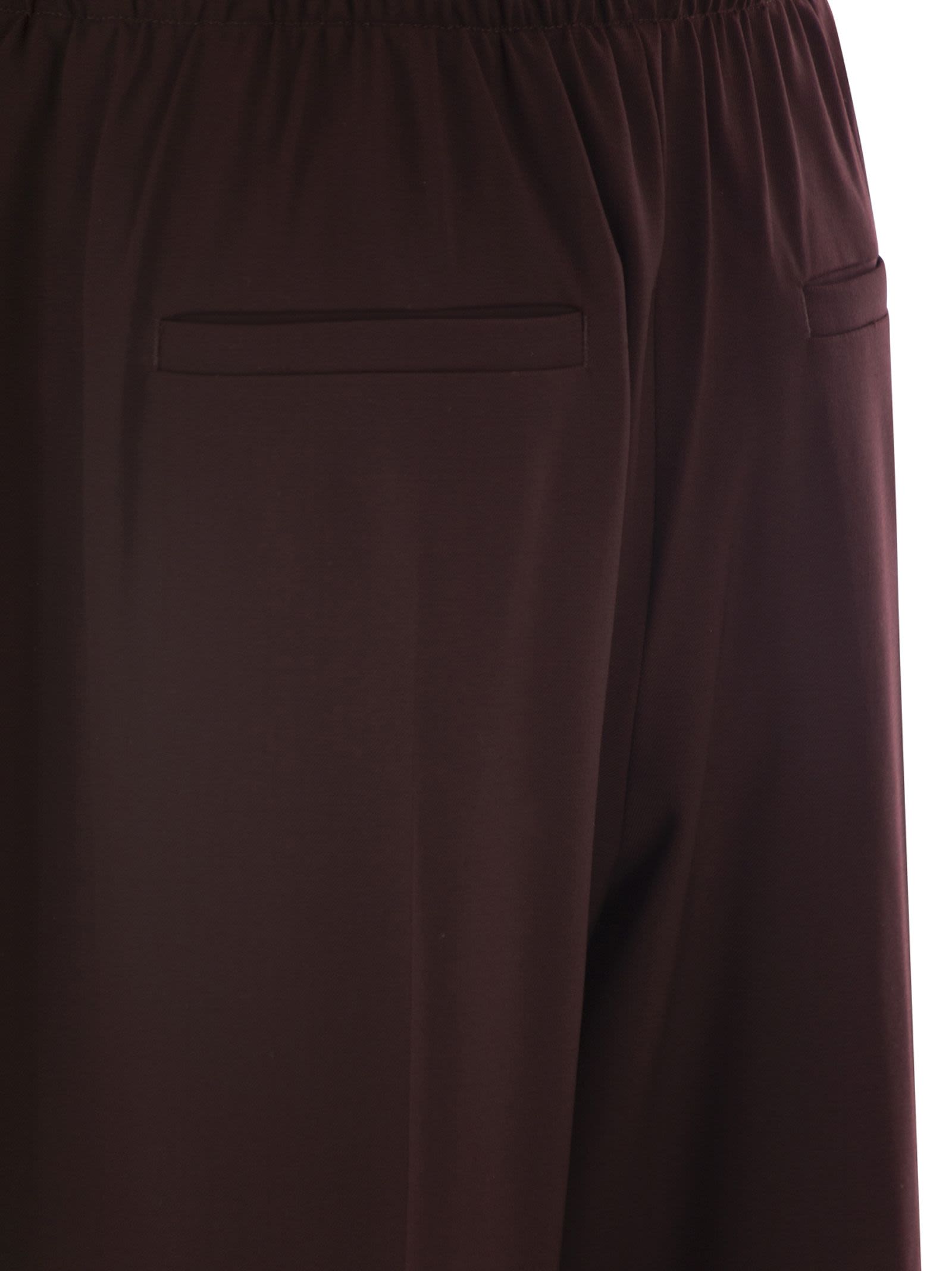 Sportmax Women Quito - Wide-Leg Trousers In Stretch Wool SPORTMAX