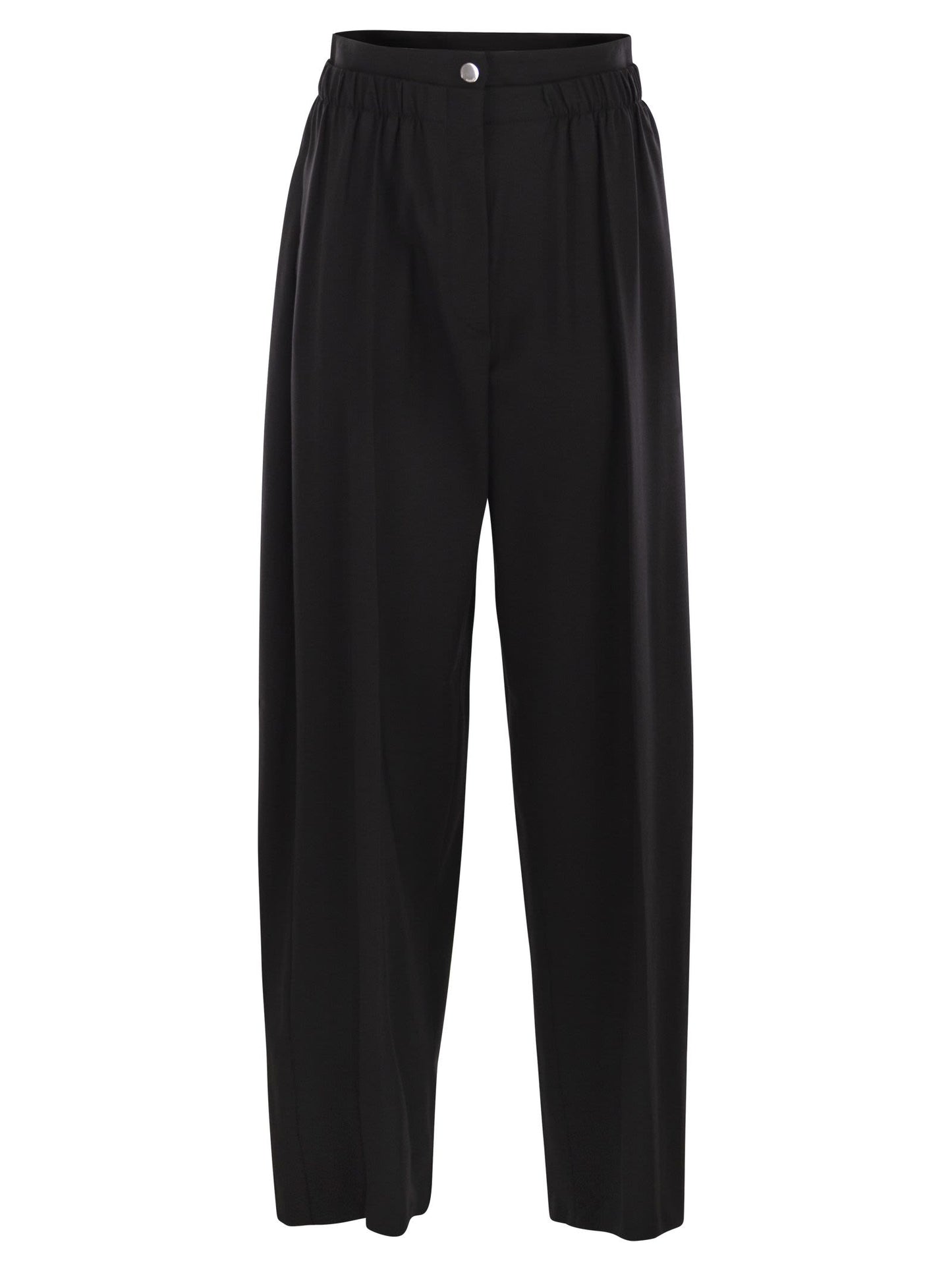 Sportmax Women Quito - Wide-Leg Trousers In Stretch Wool SPORTMAX