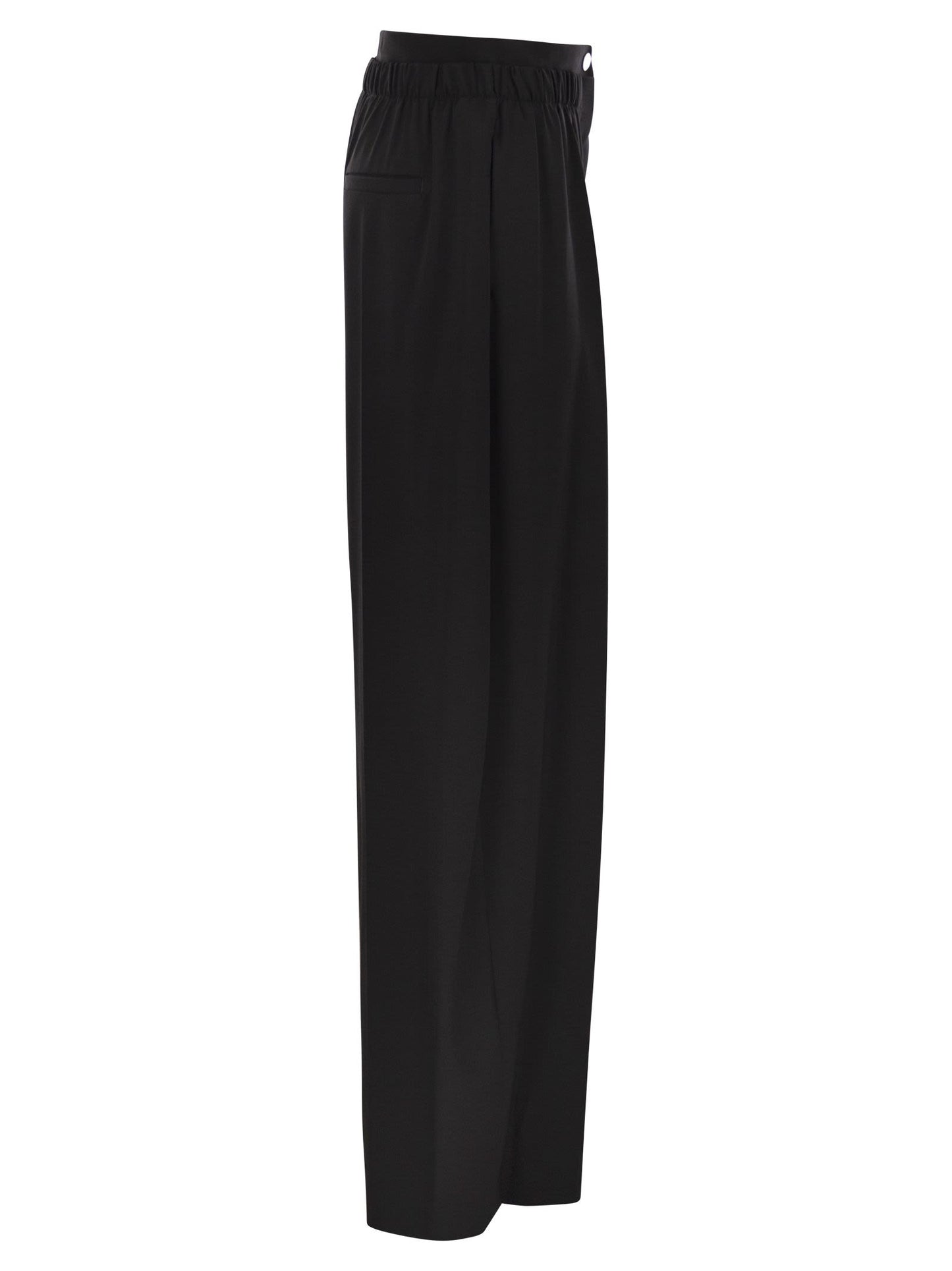 Sportmax Women Quito - Wide-Leg Trousers In Stretch Wool SPORTMAX