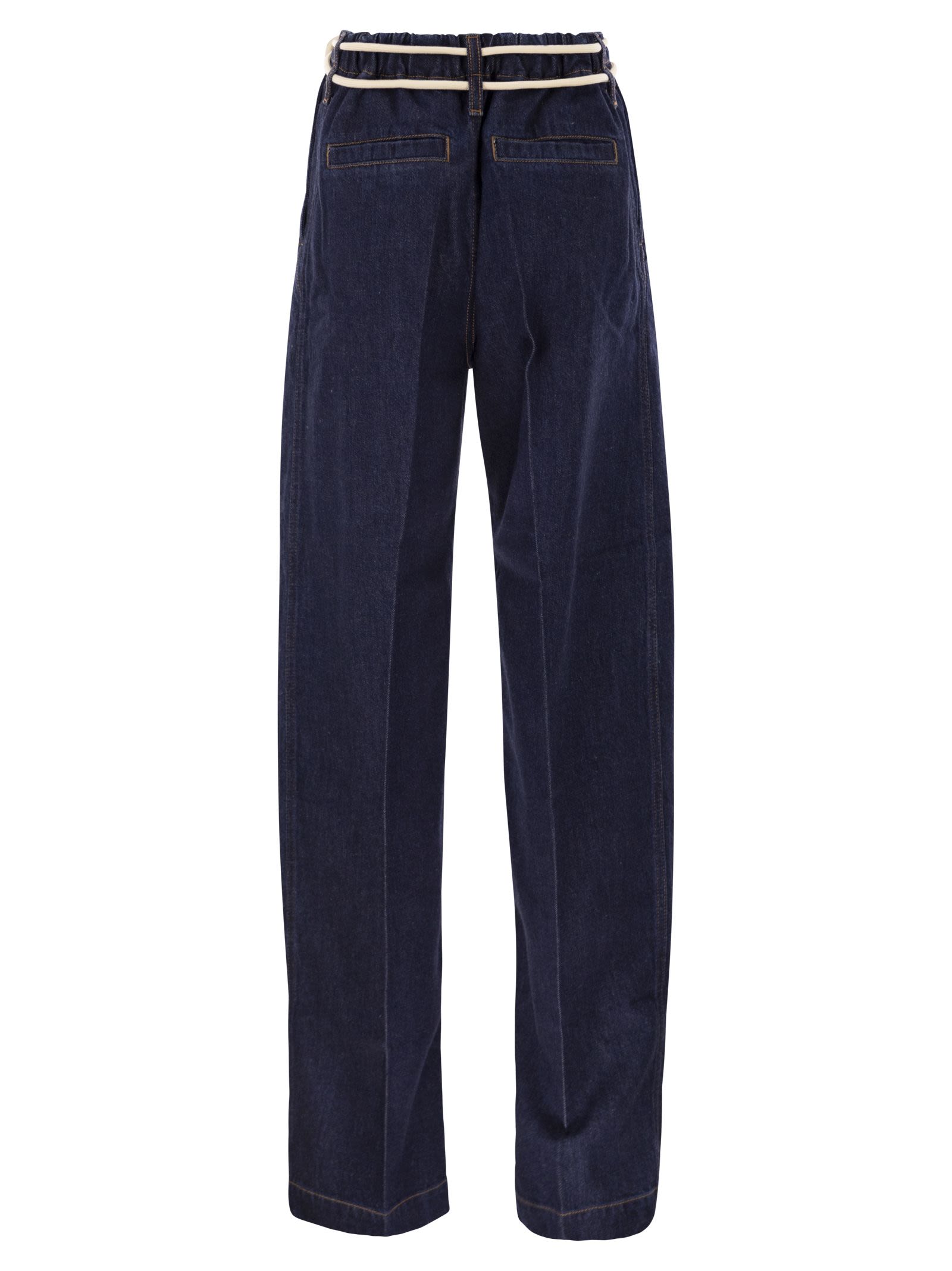 Sportmax Women Nembi - Men's Denim Trousers SPORTMAX