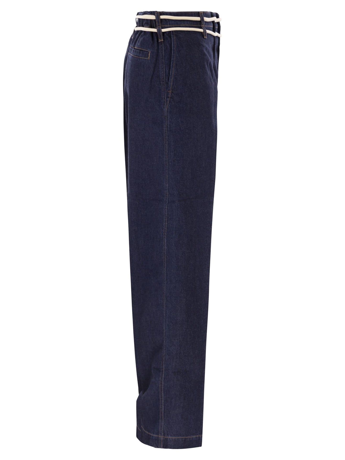 Sportmax Women Nembi - Men's Denim Trousers SPORTMAX